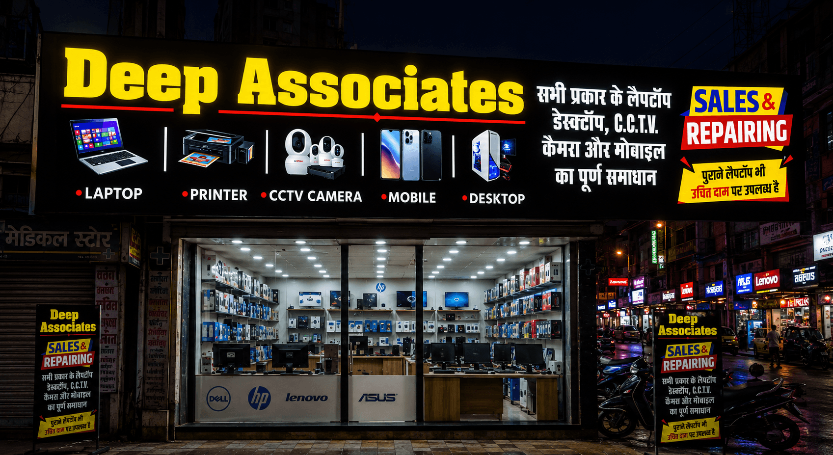 2d Led Signage Deep Associates